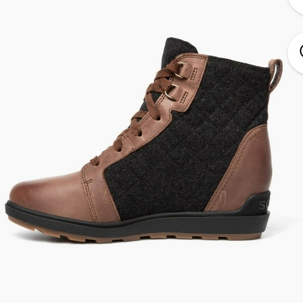 (5)Sorel Women's Evie II NW Lace Boots - Picture 3 of 6